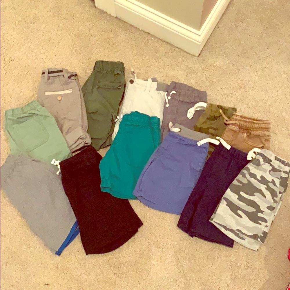 13 pair of shirts. Boys toddler 4T.